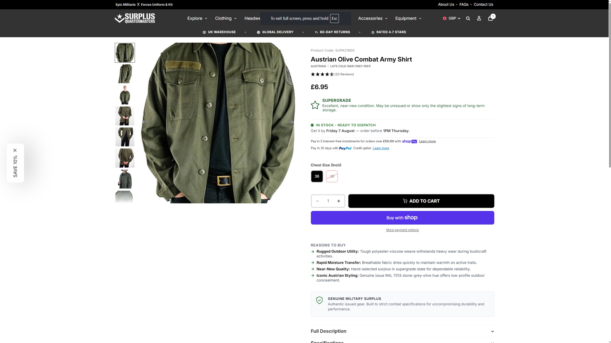 After Product Page